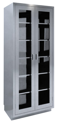 Glass Door High Cabinets