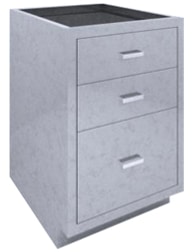 3 Drawers base Cabinets