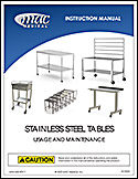 Stainless Steel Tables