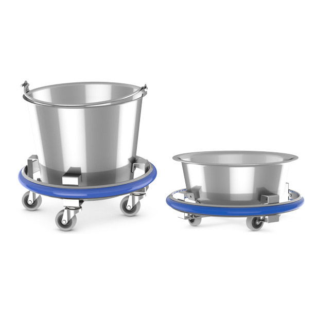 Medical Kick Bucket - Stainless Steel - Francehopital